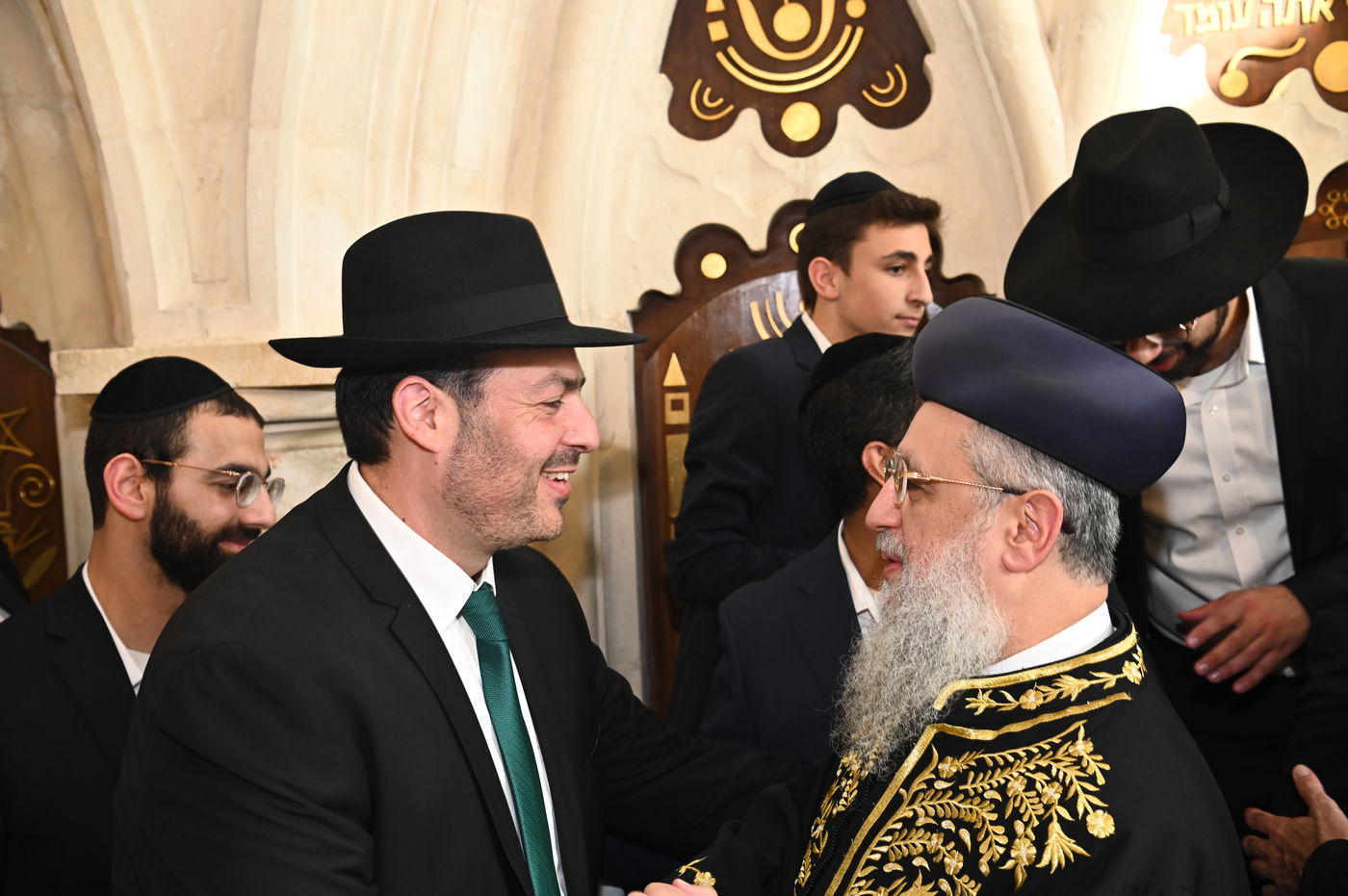 הכתרת הראש"ל הגאון הרב דוד יוסף