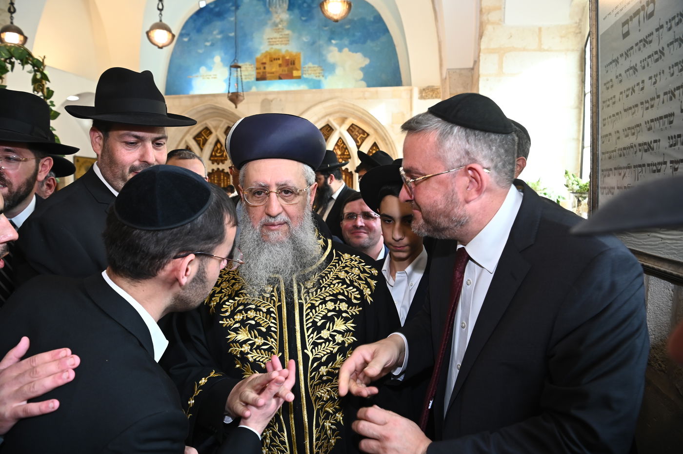 הכתרת הראש"ל הגאון הרב דוד יוסף