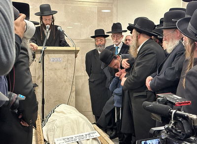 הלווית הילד הקדוש יהושע אהרון טוביה שמחה הי"ד