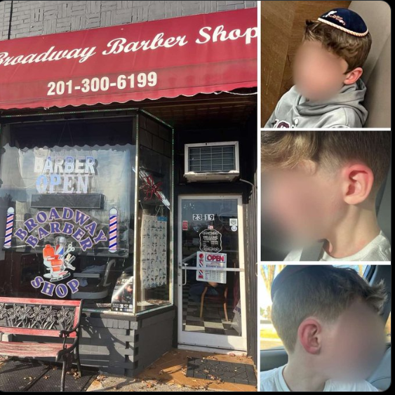 הילד אחרי התספורת