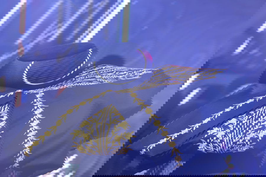 הכתרת הראש"ל הרב דוד יוסף בבית הכנסת הגדול