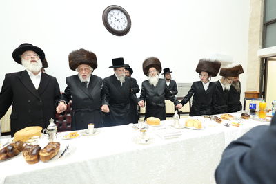 שמחת השבע ברכות לבת האדמו"ר מביאלה