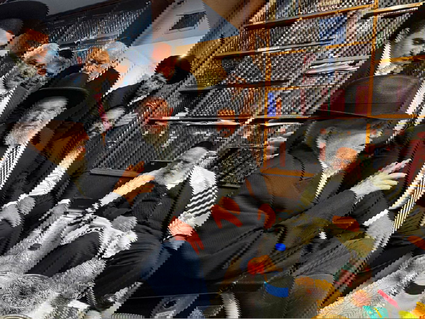 ניחום אבלים אצל הגאון רבי שלמה מחפוד 