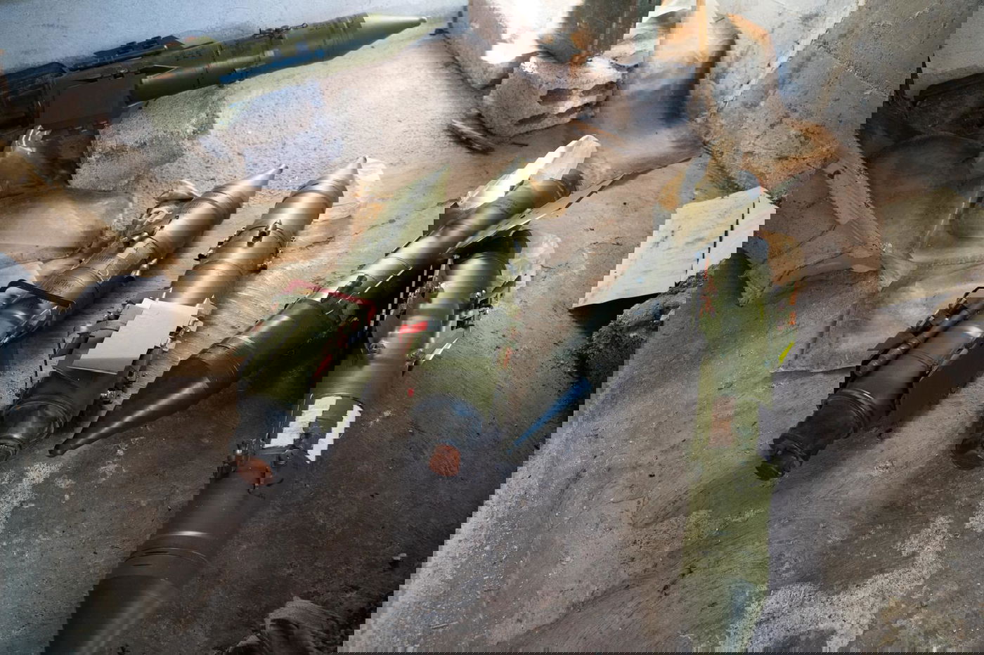 כוחות צה"ל והאמל"ח שנתפס