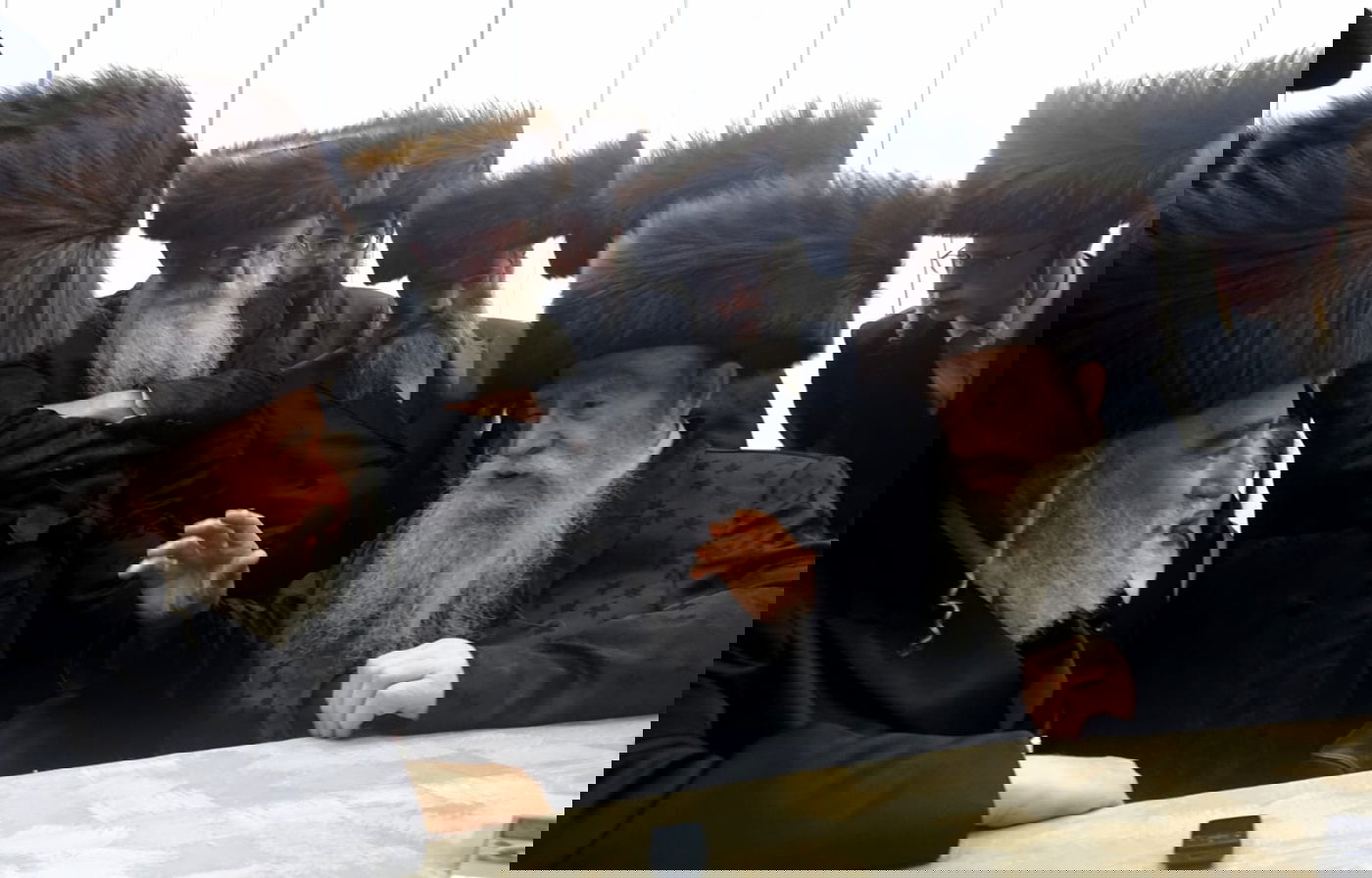 הגרי"מ ארלנגר אצל האדמו"ר מפשעווארסק 