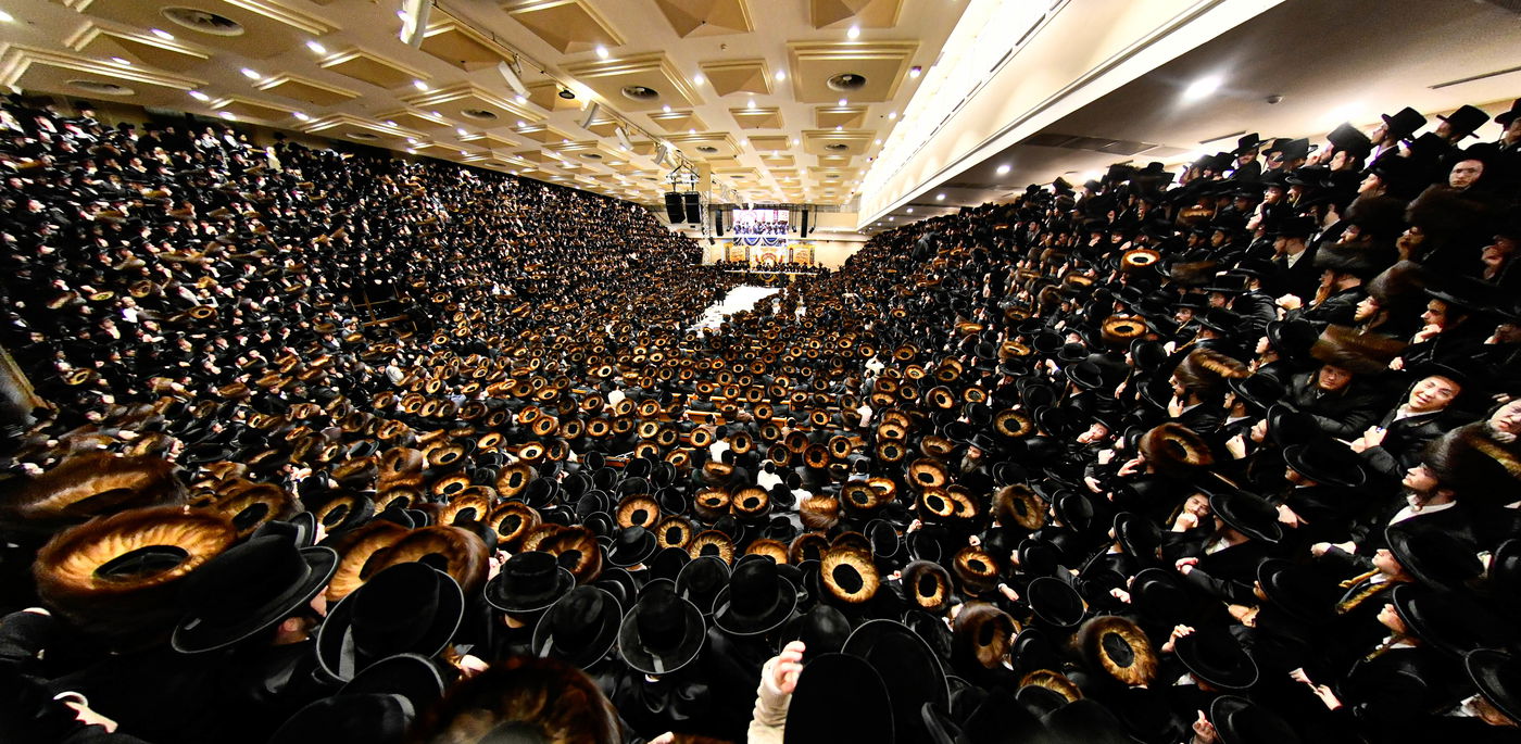 שמחת אירוסי נכדת האדמו"ר מבעלזא