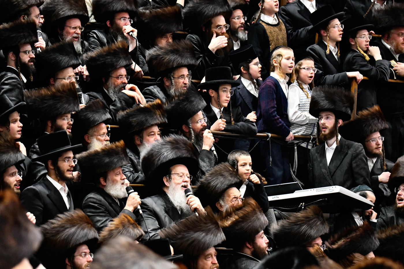 שמחת אירוסי נכדת האדמו"ר מבעלזא