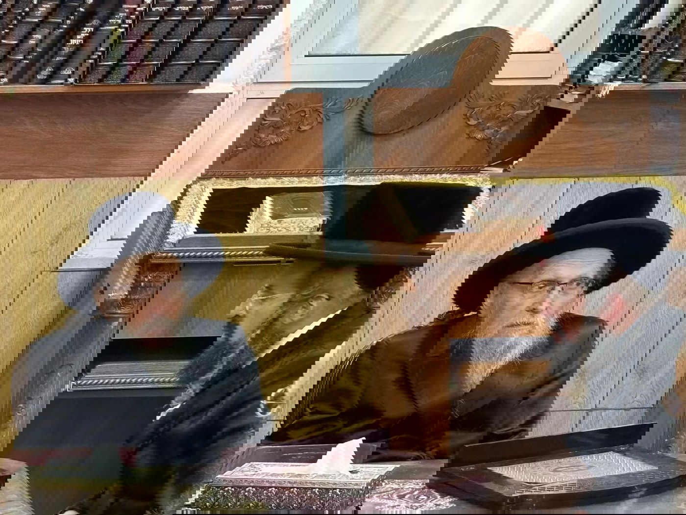 הביקור של ראש הדיינים בלונדון