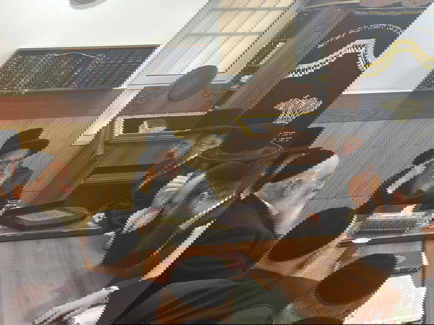 הביקור של ראש הדיינים בלונדון