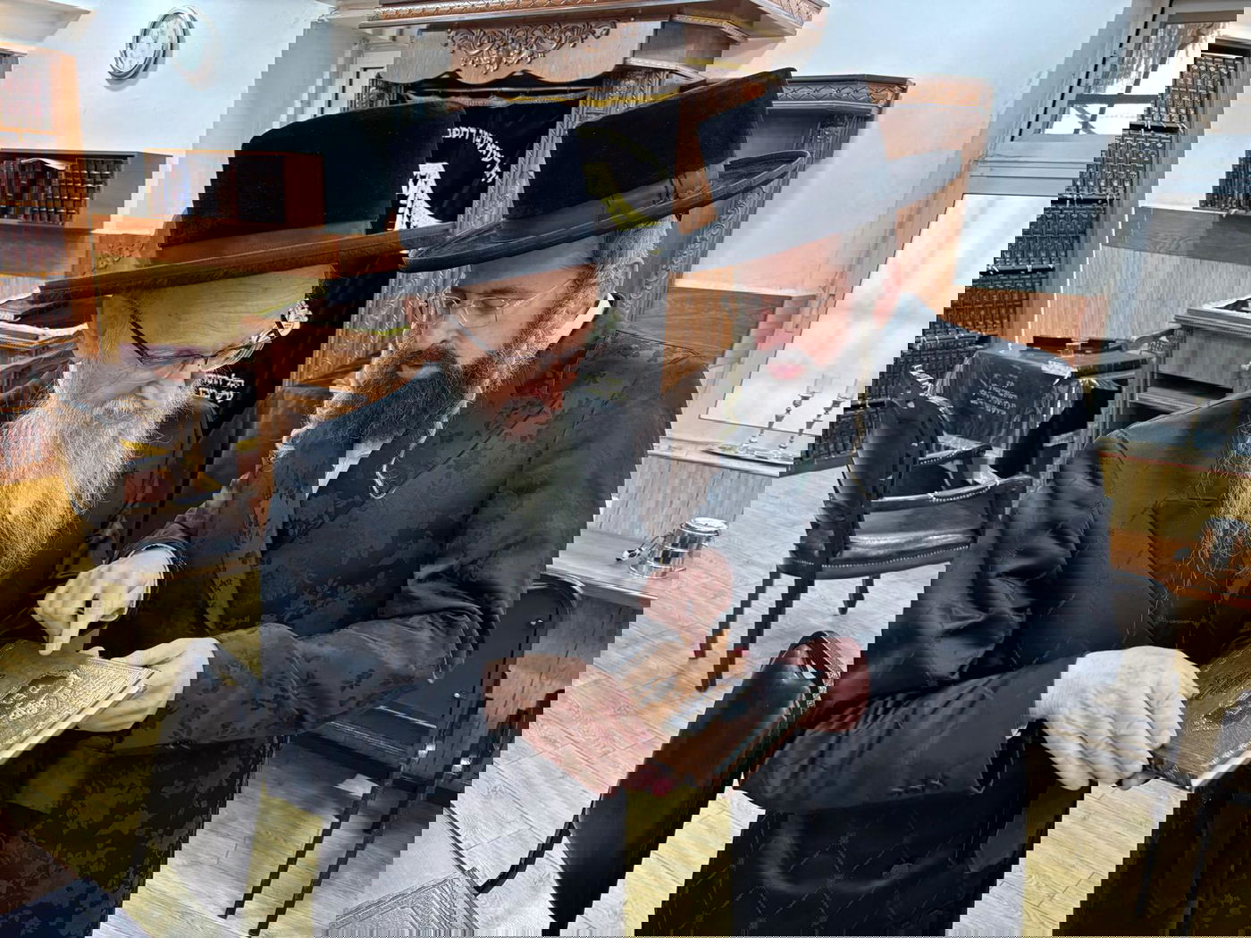 הביקור של ראש הדיינים בלונדון