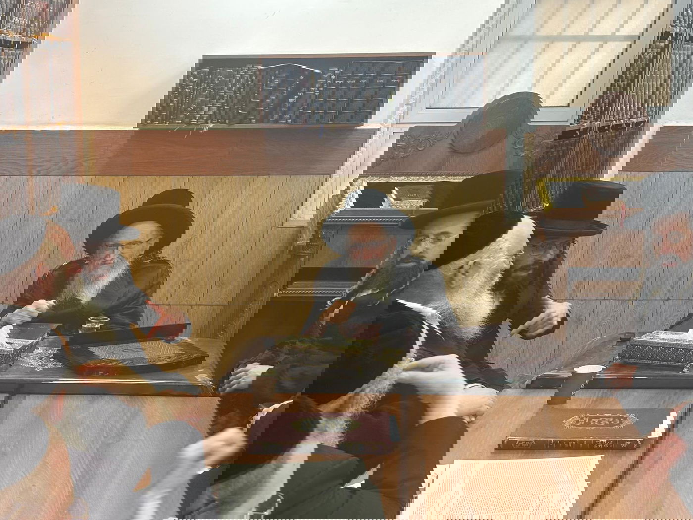 הביקור של ראש הדיינים בלונדון