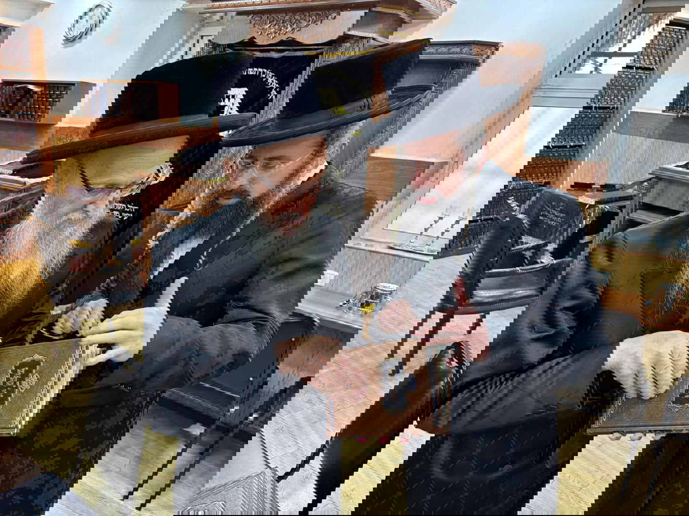 הביקור של ראש הדיינים בלונדון