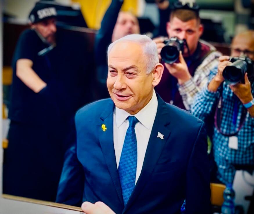 נתניהו בבית המשפט