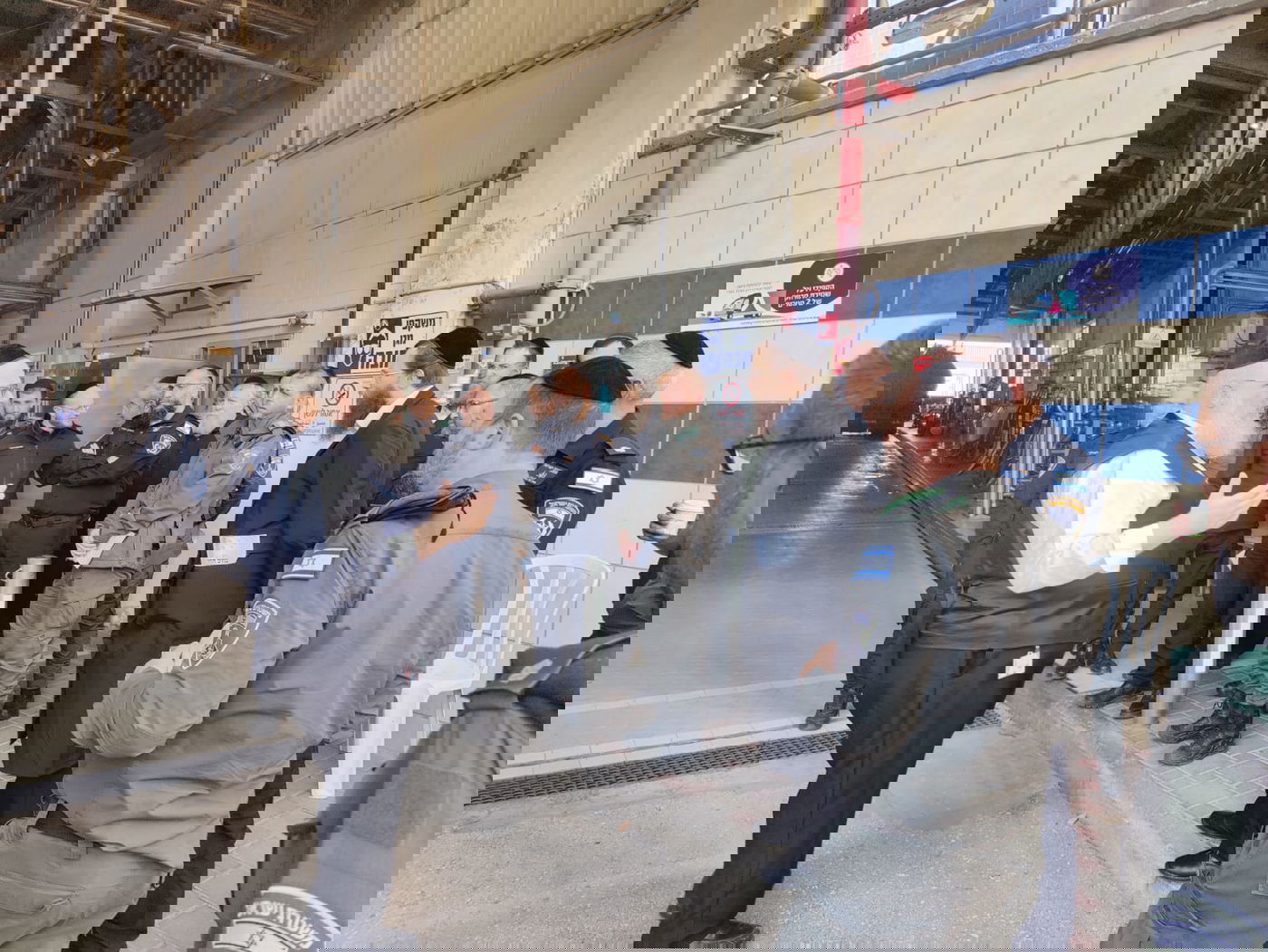 רבני המשטרה ביום עיון בנושאי כשרות בתנובה