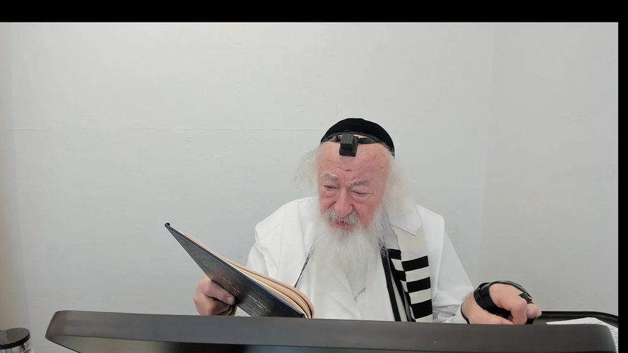 הרב יעקב דוד סטפנסקי בשיעור על מסכת סוכה