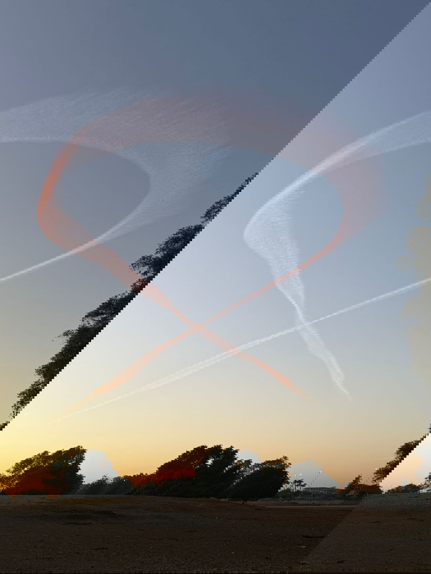 זה המראה שנגלה הבוקר מעל הסוואנה האפריקאית בספארי