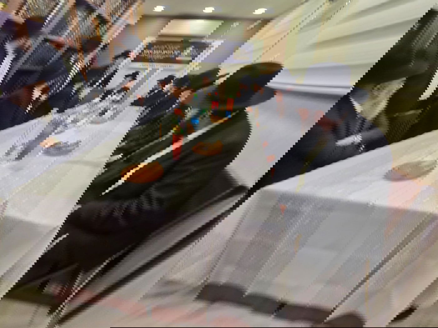 חנוכת בית הוראה בראשות הגר"מ טרגר ובהשתתפות רבני השכונה ובראשם הגרי"מ דרוק