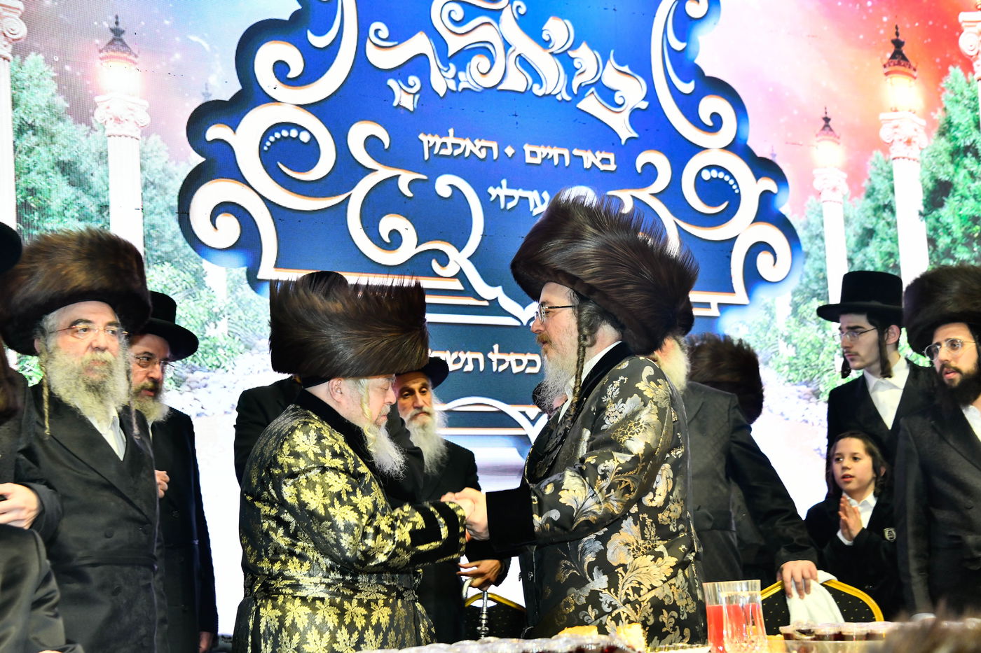 שמחת נישואי בן האדמו"ר מביאלה ב"ב