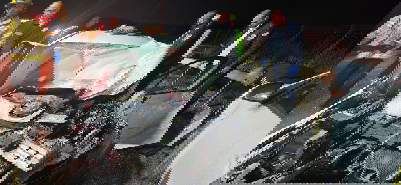 זירת תאונה אילוסטרציה