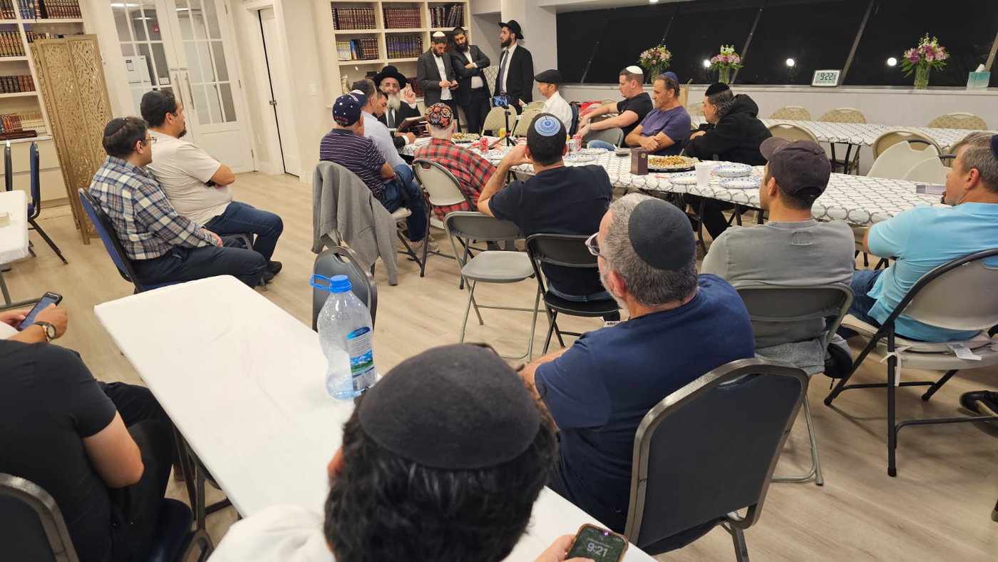 הרה"צ רבי ישראל אברג'ל בביקור בארה"ב