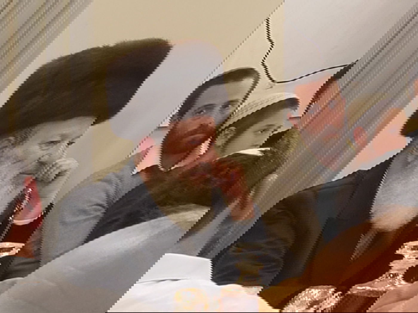 האדמו"ר מפאשקאן בטיש הילולת המגיד הק'