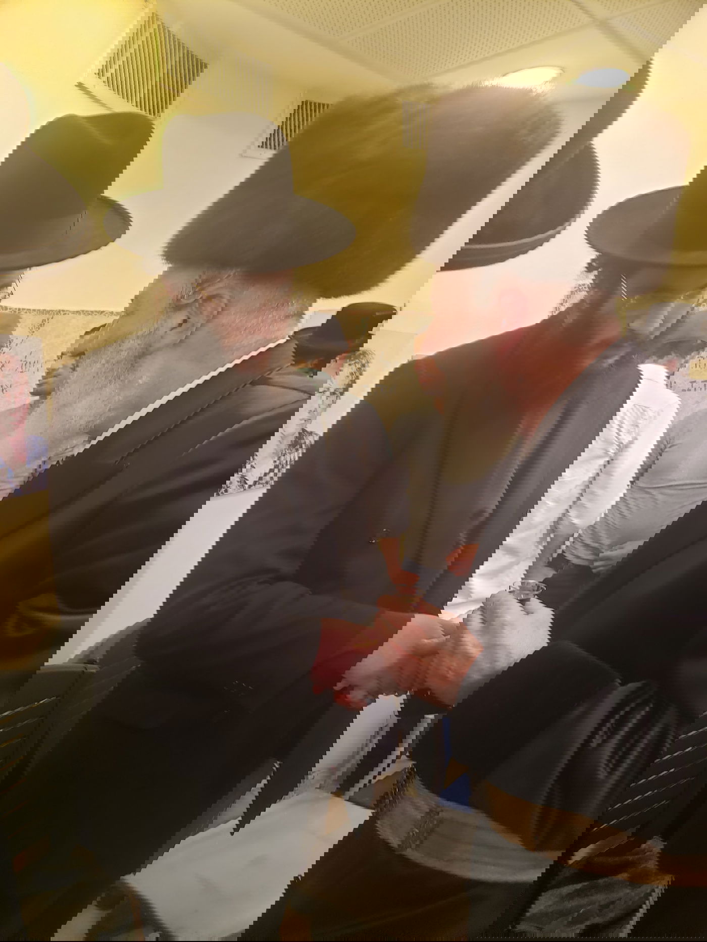 האדמו"ר מפאשקאן בטיש הילולת המגיד הק'