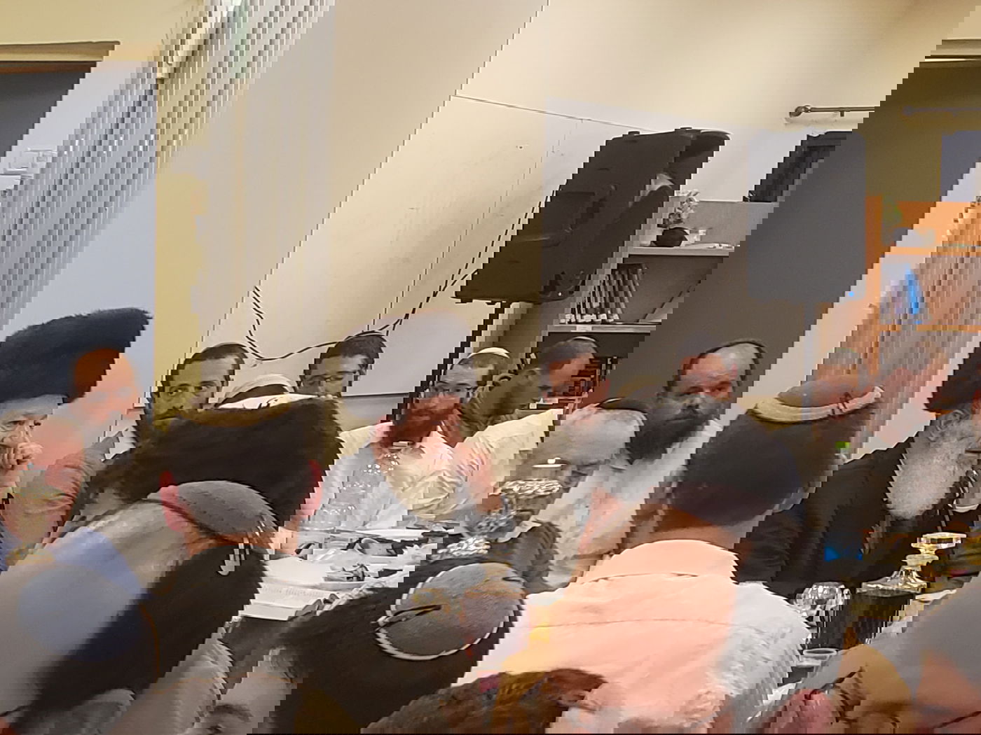 האדמו"ר מפאשקאן בטיש הילולת המגיד הק'