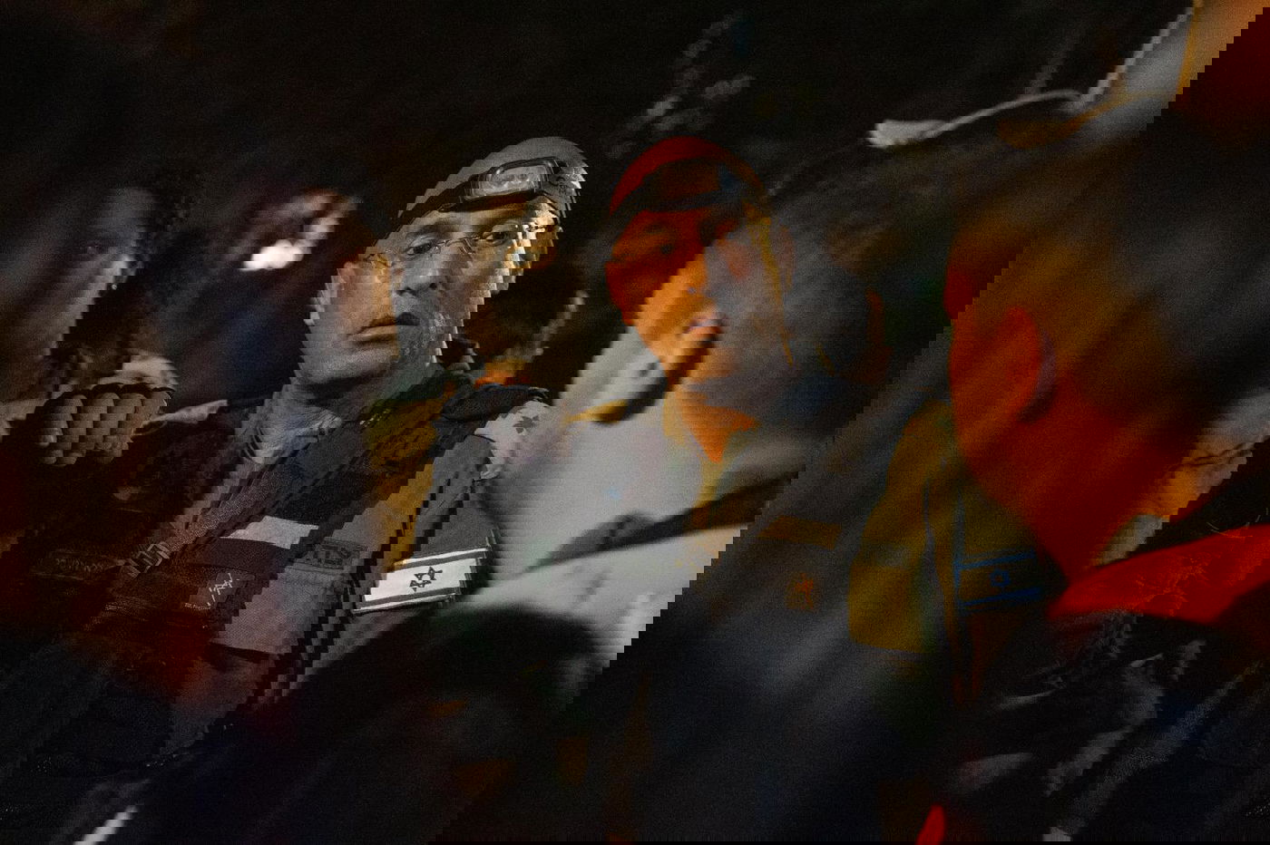 כוחות פיקוד העורף בזירת הנפילה