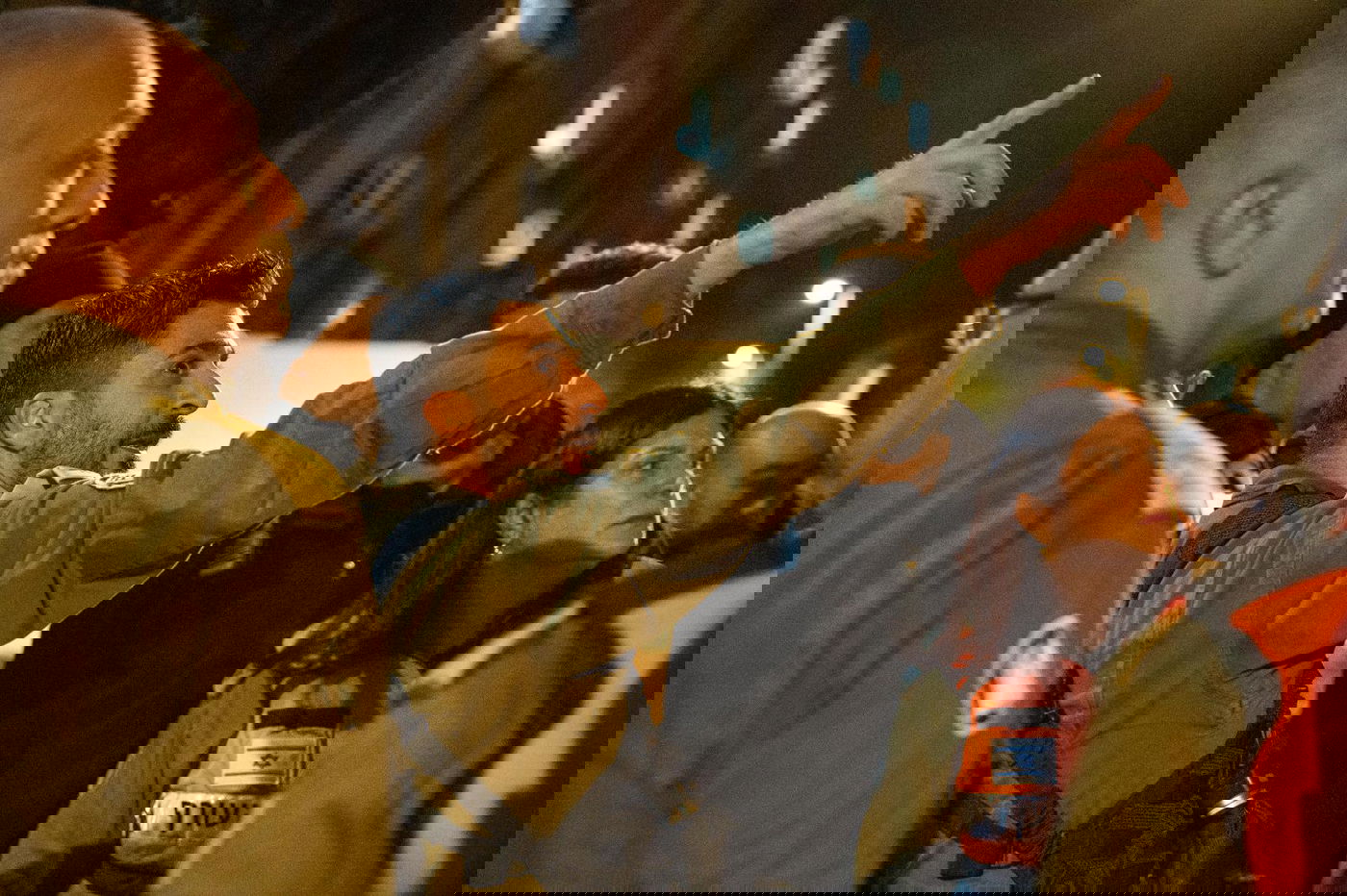 כוחות פיקוד העורף בזירת הנפילה