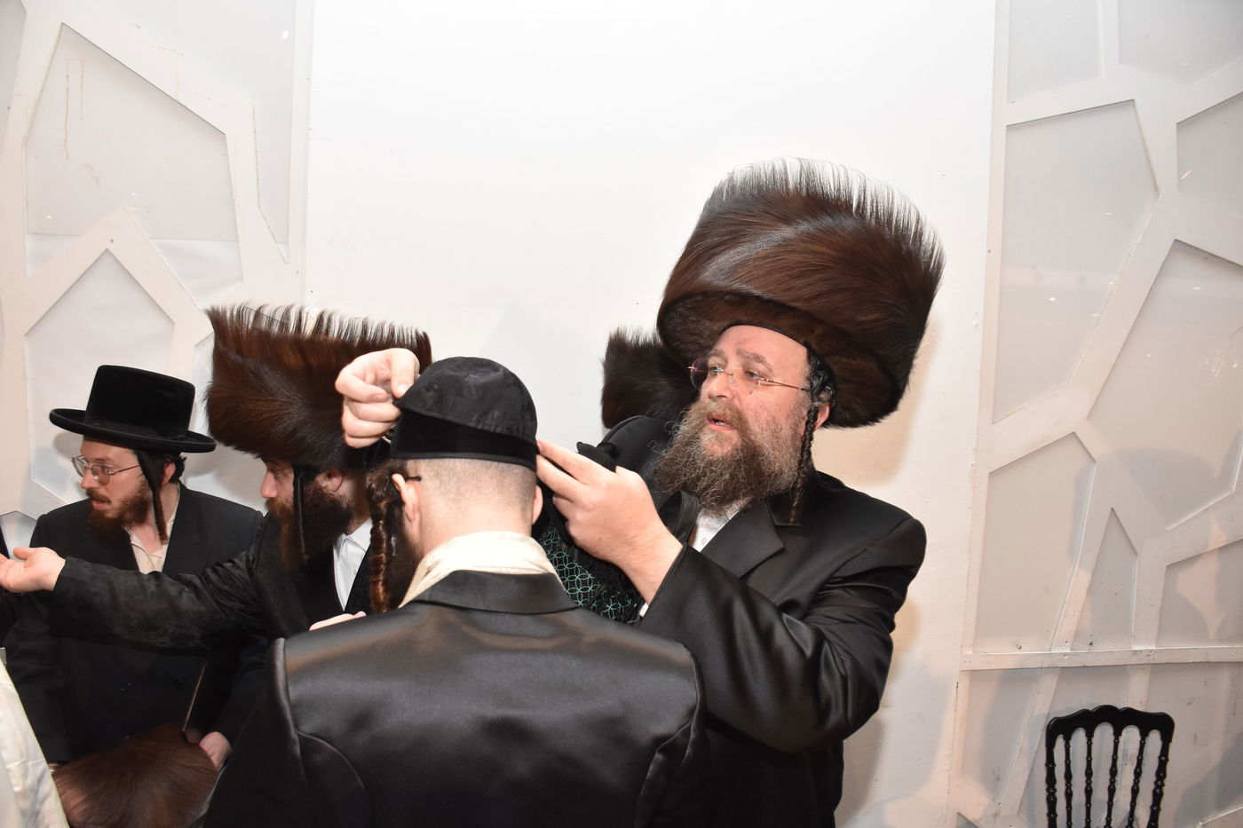 שמחת נישואי נכד האדמו"ר מאשלג