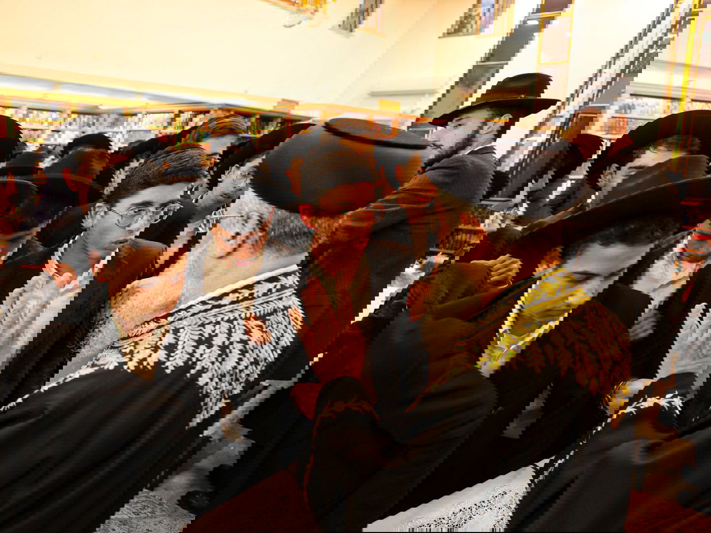 הגאון רבי דוד יוסף בעצרת התעוררות בבני ברק