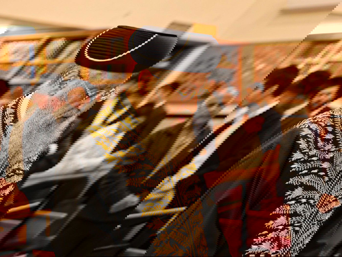 הגאון רבי דוד יוסף בעצרת התעוררות בבני ברק