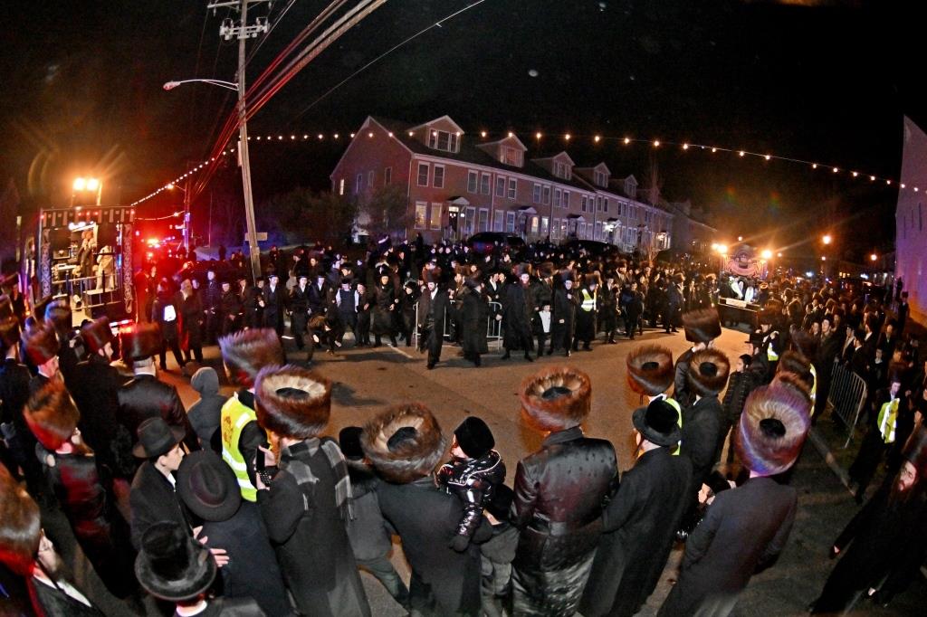 האדמו"ר מויזניץ בביקור בלייקווד