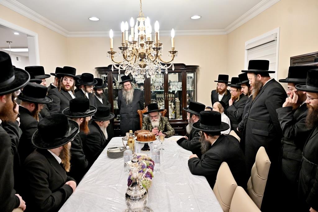 האדמו"ר מויזניץ בביקור בלייקווד