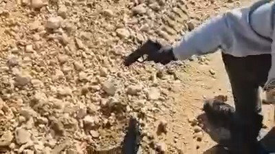 האקדח הגנוב שנתפס