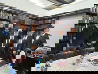 מכבי פתח תקווה - אצל ראש ישיבת אור ישראל