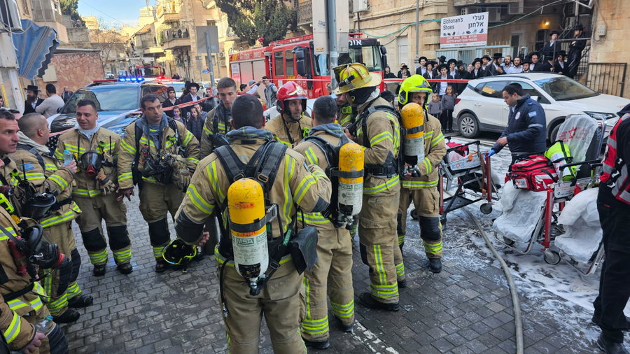 זירת שריפה