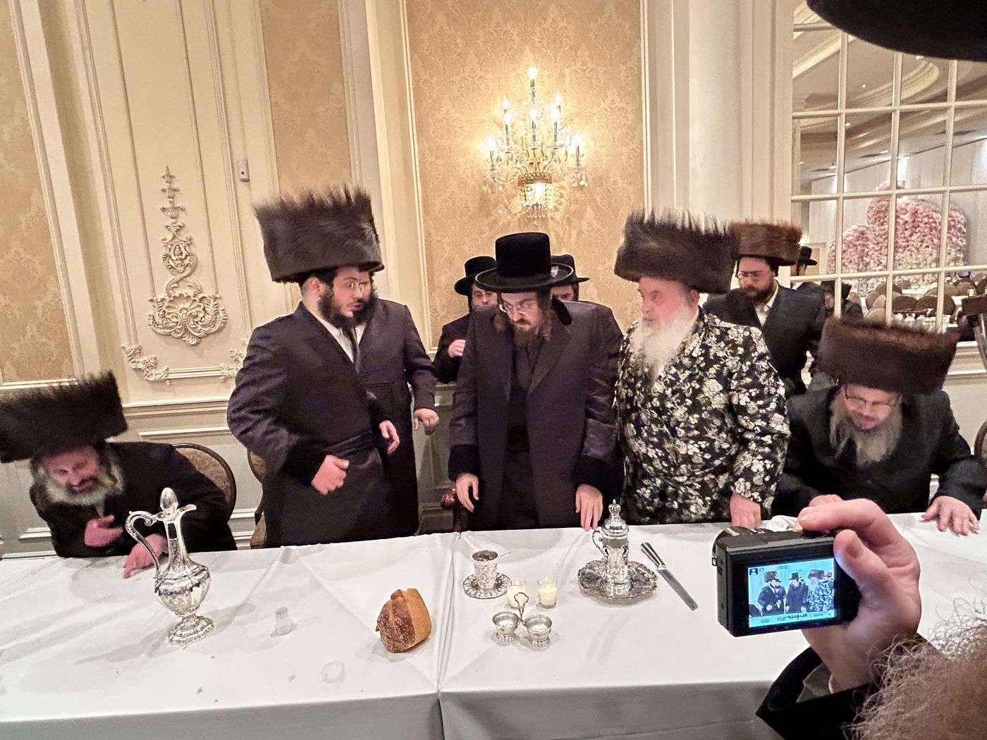 שמחת נישואי בן האדמו"ר מבוטשאן בורו פארק