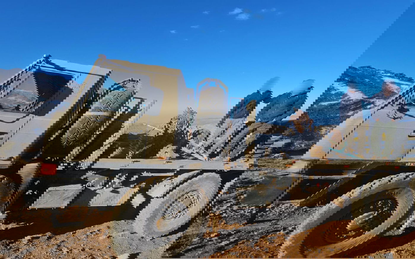 שרידי המסוק לאחר שנמצאו, בתשפ"ה