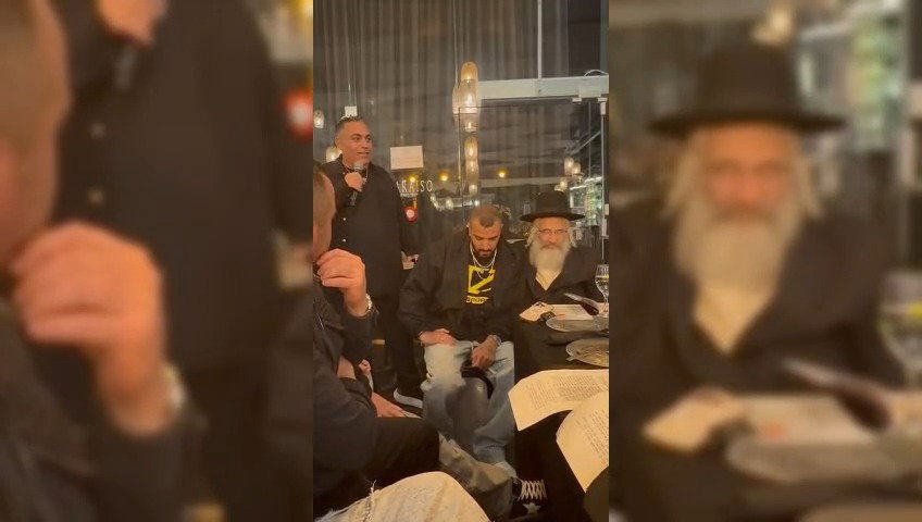 תיעוד ממסיבת ההודיה