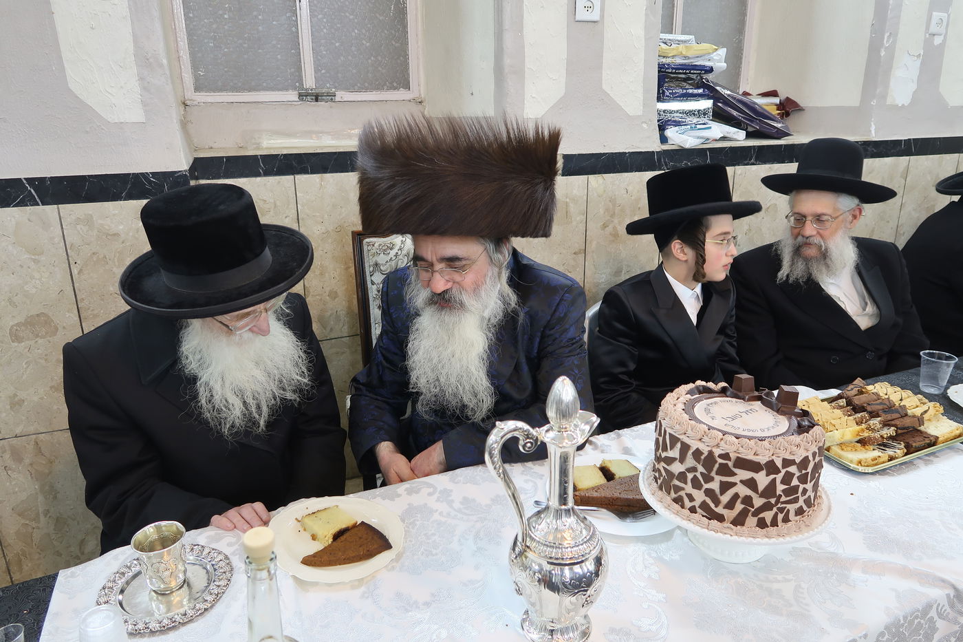 שמחת הבר מצווה לנכד האדמו"ר מלעלוב ירושלים