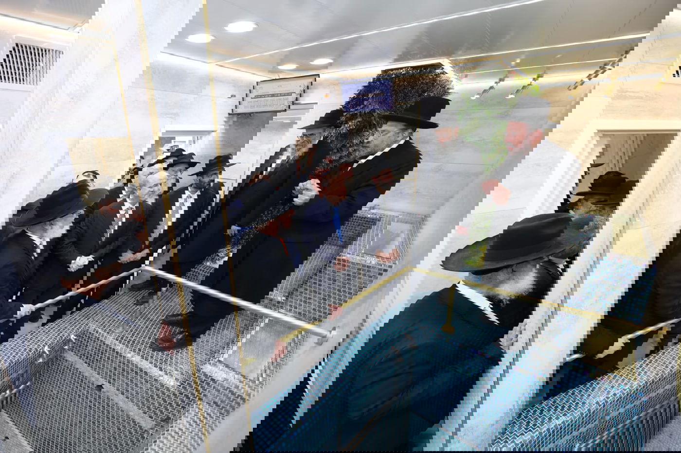 חנוכת מקווה טהרה ברובע ד' באשדוד