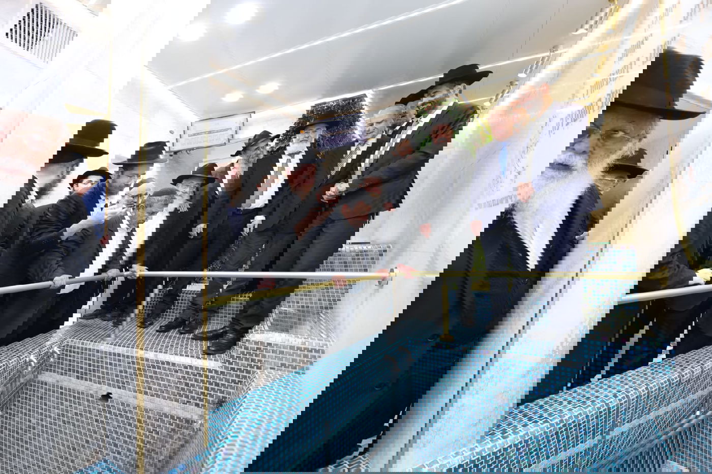 חנוכת מקווה טהרה ברובע ד' באשדוד