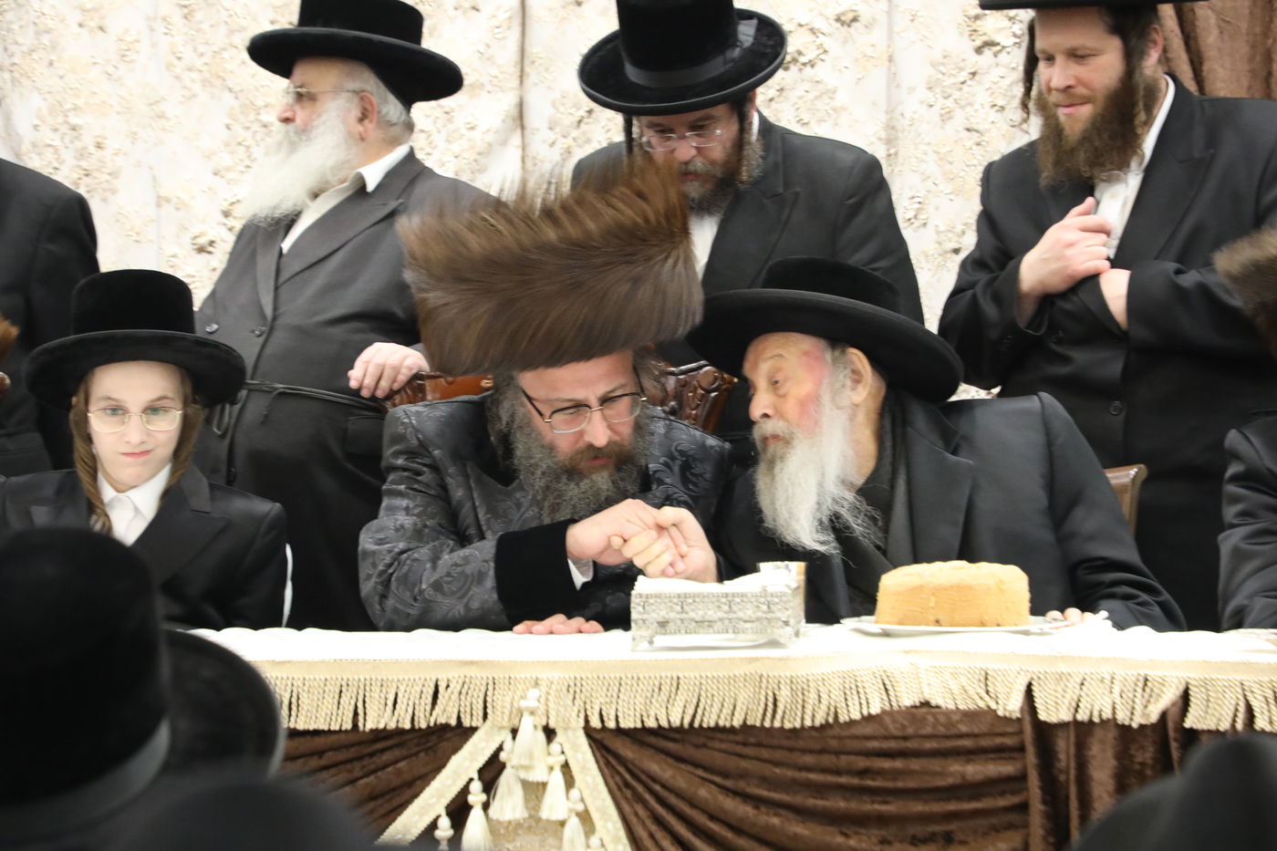 שמחת הבר מצווה לנכד האדמורי"ם מביאלה ב"ש - נדבורנה ירושלים