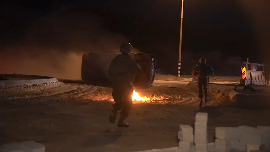 תיעוד מהתרגיל החטיבתי