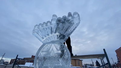 חנוכייה בעזה, חנוכייה מקרח וחנוכת החשמונאים | תיעוד עולמי