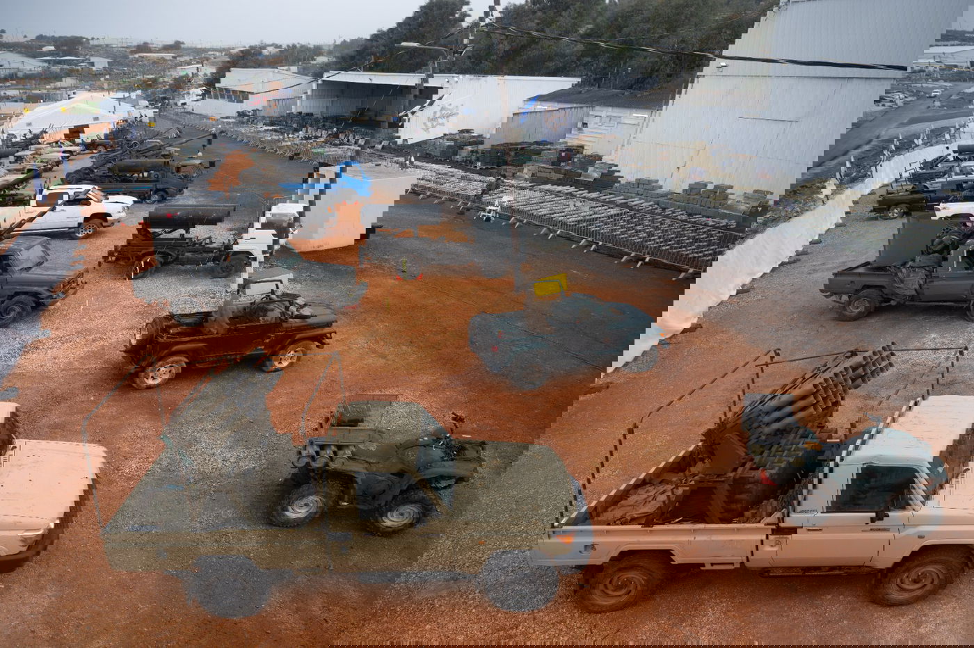 השלל שנתפס והוחרם בלבנון