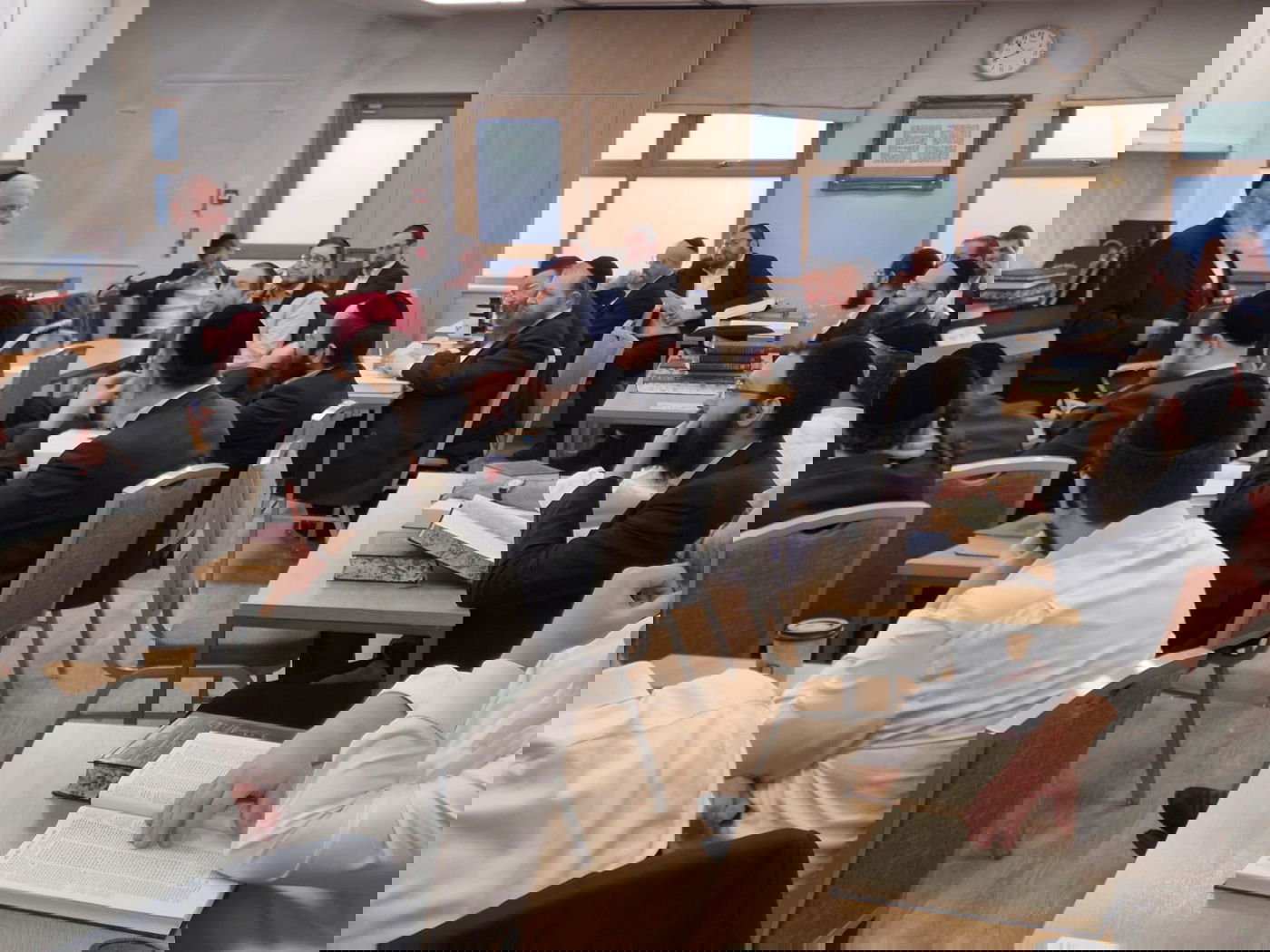 הגאון רבי אשר וייס בביקור בלונדון