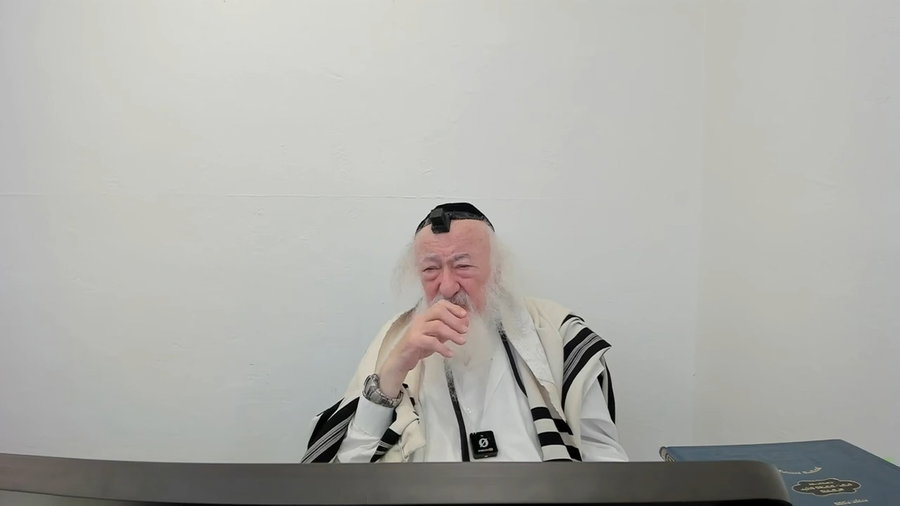 הרב יעקב דוד סטפנסקי בשיעור על מסכת ביצה ומסכת תענית