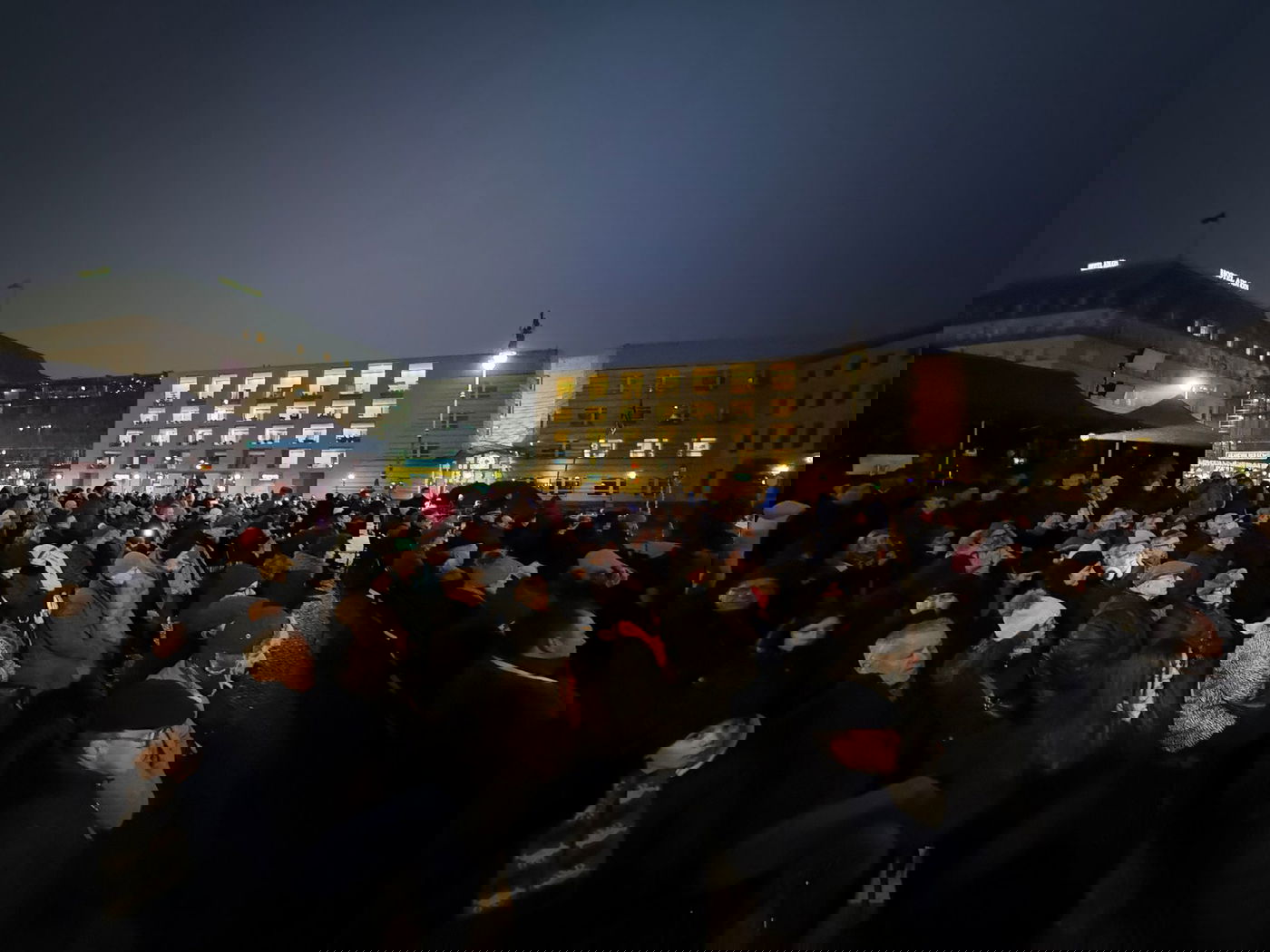 במעמד הדלקת הנר